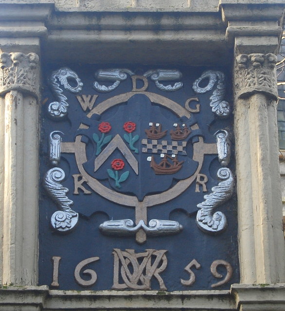 Arms of William Guild, St Nicholas' Kirkyard, Aberdeen