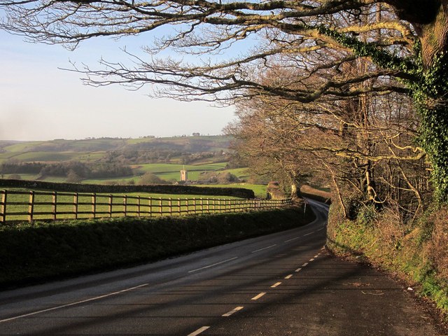 Road to Berry Pomeroy