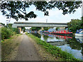 Cable bridge, Grand Union Canal, Uxbridge