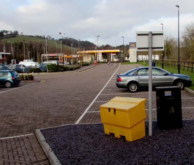 Yellow box and black bin, Lower Mill Field, Pontypool