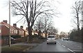 A 60 entering Worksop near Worksop Manor