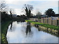 The New River south of Rye Road, EN11