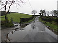 H3090 : Surface water, Peacock Road by Kenneth  Allen