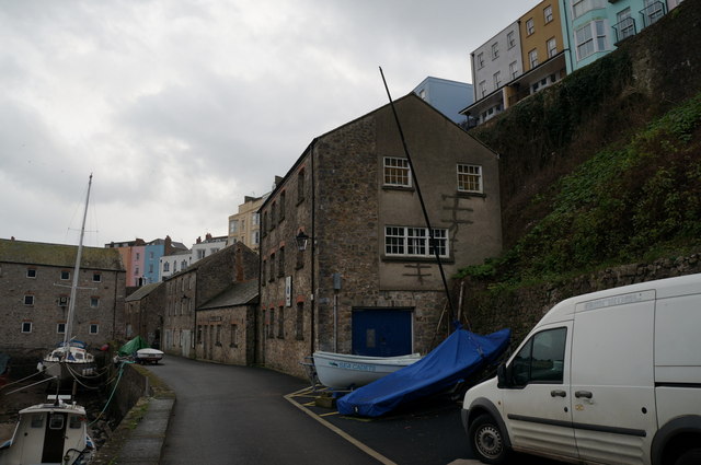 Harbour side buildings at Tenby © Ian S :: Geograph Britain and Ireland