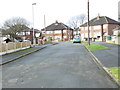 Field End Crescent - viewed from Field End Close