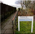 Path from Stafford Road to Maesderwen Rise, Pontypool