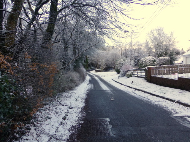 Snow, Retreat Avenue, Omagh