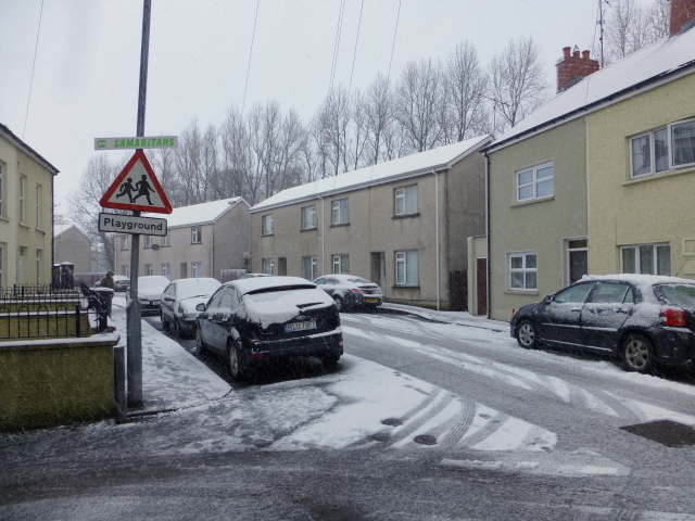 Wintry at Campsie Crescent, Omagh