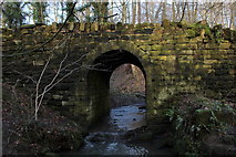 SE3339 : Stone Footbridge over Great Heads Beck by Chris Heaton