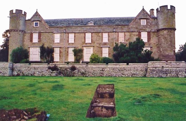 Croft Castle during Archaeological Excavations In 2000 AD