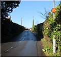 Old Eign Hill Neighbourhood Watch sign, Hereford