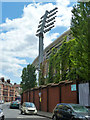 TQ3077 : Floodlights, The Oval by Robin Webster