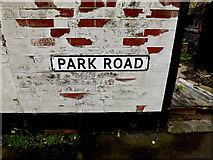 TM4656 : Park Road sign by Geographer