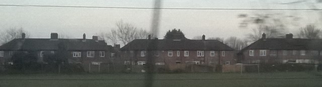 Backs of houses, Bellingham