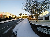 H4672 : Early morning winter sun, Omagh by Kenneth  Allen