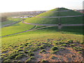 Northala Fields Mounds - the second mound from the first one