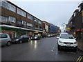 Looking north-east in the High Street