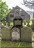 NY3307 : William Wordsworth's Gravestone, Grasmere, Cumbria by Christine Matthews