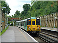 Train leaving North Dulwich station