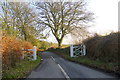 Gated Road near Dodpen Hill