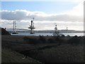 NT1281 : Three towers of the Queensferry Crossing by M J Richardson
