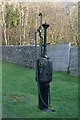 Old petrol pump at Magiston Farm