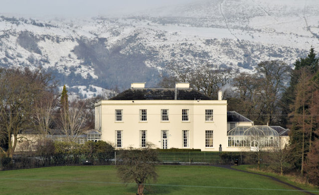 Malone House, Belfast (winter view) (February 2015)