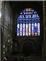 SJ4066 : Cathedral West Window by Gordon Griffiths