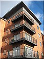 Apartments overlooking Newport Street