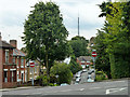 View towards Croydon TV transmitter