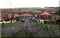 NNE through Heol Keir Hardie, Penywaun