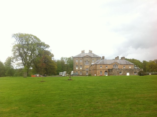 West lawn of Dumfries House