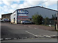 Minty Beds warehouse and van, Oxford