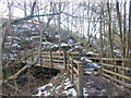 Footbridge over the River Ryburn