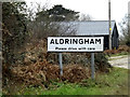 Ardringham Village Name sign