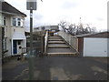 Footbridge at the end of Endersleigh Gardens