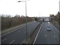 TQ2289 : The M1 northbound, Colindale by David Howard