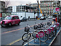 Nextbike Glasgow cycle hire point: George Square