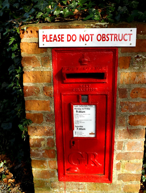 Park Road North George V Postbox