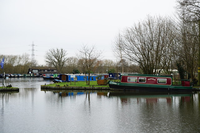 Pyrford Marina © Peter Trimming :: Geograph Britain and Ireland