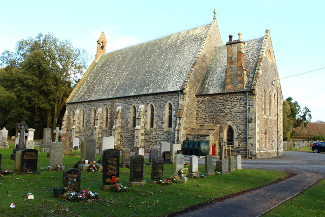 Inch Parish Church & Graveyard © Billy McCrorie :: Geograph Britain and ...