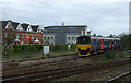 SX9193 : Train approaching Exeter St David's Railway Station by JThomas