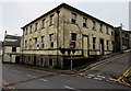 Derelict building on the corner of Monk Street and Griffith Street, Aberdare