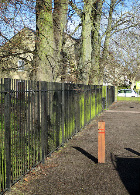 Railings at Vinery Road Rec