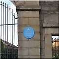 SD9500 : Ladysmith Barracks blue plaque by Gerald England