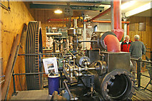 SE0925 : Calderdale Industrial Museum - steam engine by Chris Allen