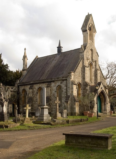 Kensington Cemetery chapel