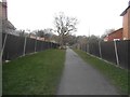 Path leading to Oakwood Park