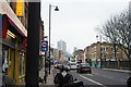 TQ3382 : View of the Broadgate Tower, Walkie Talkie, Shard and Tower 42 from Kingsland Road #2 by Robert Lamb