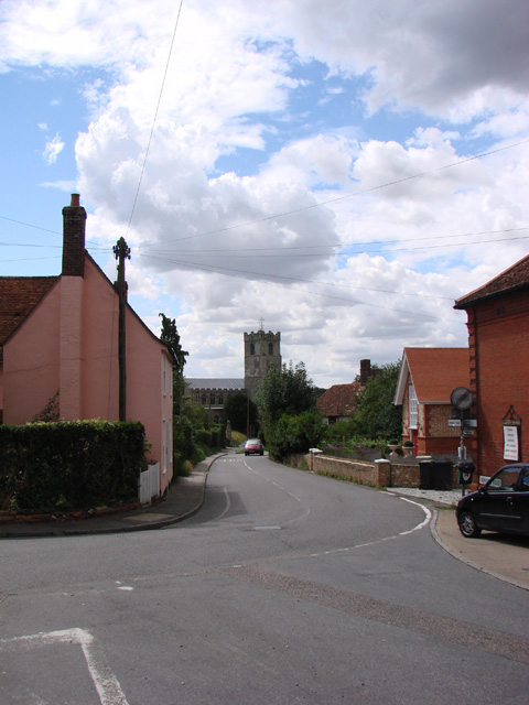 Church Road, Coddenham © Adrian S Pye Cc-by-sa 2.0 :: Geograph Britain 